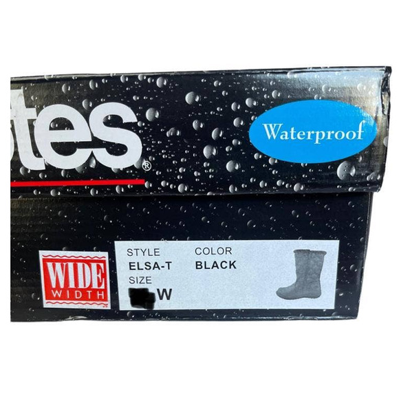 💎✨BRAND NEW in Box✨💎 TOTES ELSA Black Women's Boots - Picture 7 of 7